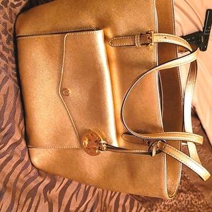 Michael Kors Large Handbag (Gold)